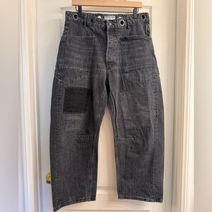 We The Free Charcoal Cropped Jeans